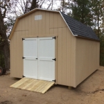 Burlington WI 12x18 Barn with ramp